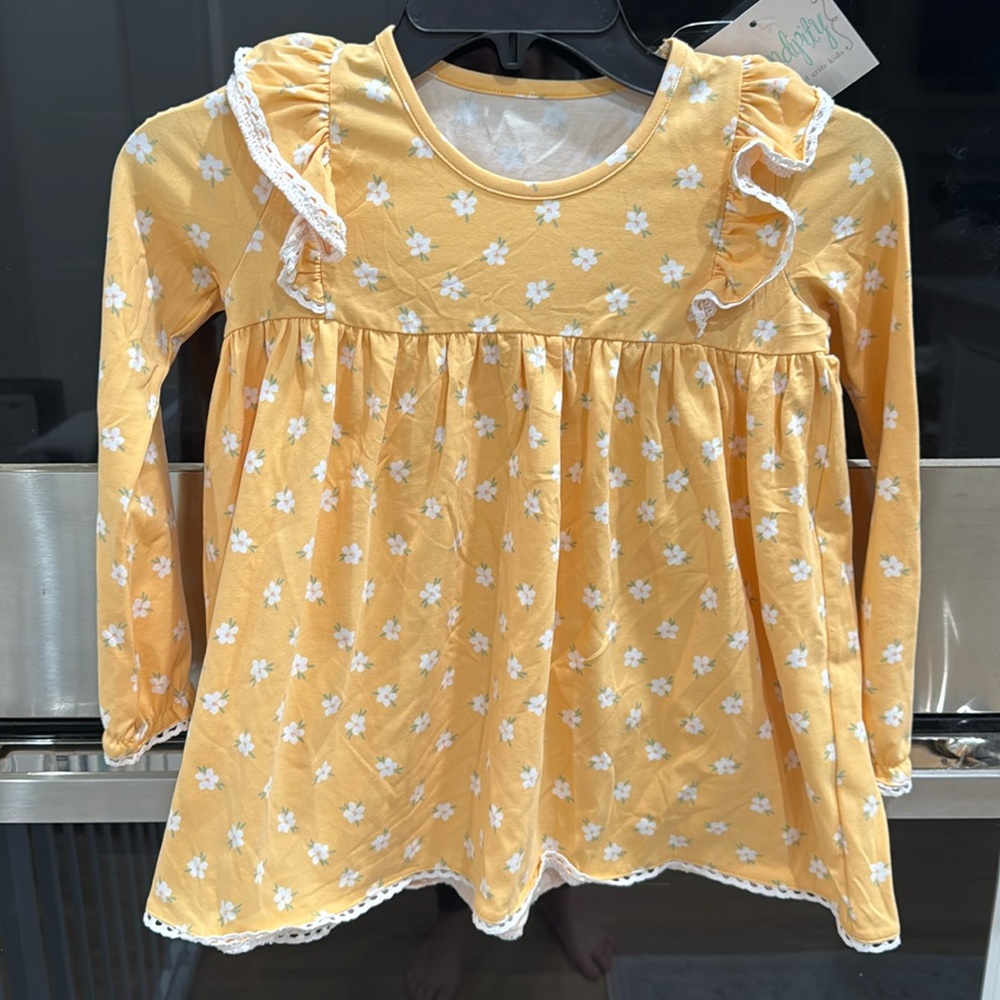 Shine your light flutter top by shrimp and grits kids